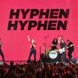 Exclusif - Le groupe Hyphen Hyphen - Enregistrement de l'émission "La chanson de l'année" dans les arènes de Nîmes, diffusée en direct sur TF1 le 8 juin. © Bruno Bebert / Bestimage