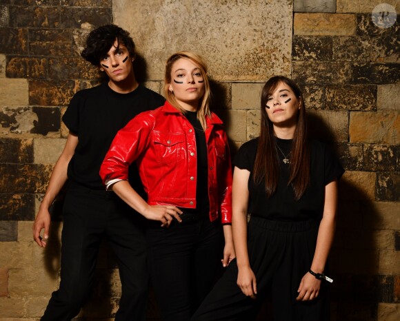 Exclusif - Le groupe Hyphen Hyphen (Santa, Adam, Line) - Enregistrement de l'émission "La chanson de l'année" dans les arènes de Nîmes, diffusée en direct sur TF1 le 8 juin © Bruno Bebert / Bestimage