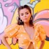 Selena Gomez dans "Ice Cream", le nouveau clip vidéo du groupe Blackpink. Los Angeles, le 28 août 2020.