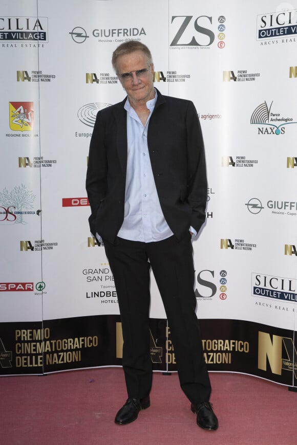 Christophe Lambert - Photocall de la 13ème édition des "Cinema Nation Awards" à Syracuse en Italie le 21 juillet 2019. 