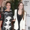Diane Lane et sa fille Eleanor Jasmine Lambert (fille de Christophe Lambert) à la première de "Every Secret Thing" au Festival de Tribeca 2014 à New York, le 20 avril 2014.  