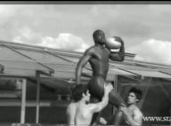 Un avant goût très chaud du making of des Dieux du stade... Regardez !