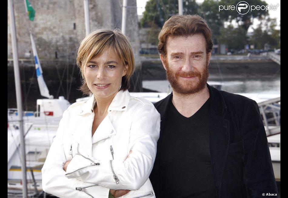 Sophie Duez Et Thierry Fremont Lors Du Festival De La Fiction