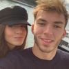 Pierre Gasly en couple avec une charmante Italienne prénommée Caterina.