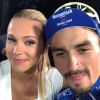 Marion Rousse, selfie avec Julian Alaphilippe, photo Instagram.