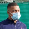 Kylian Mbappe - Entraînement de l'équipe de France de football à Clairefontaine, le 31 août 2020.