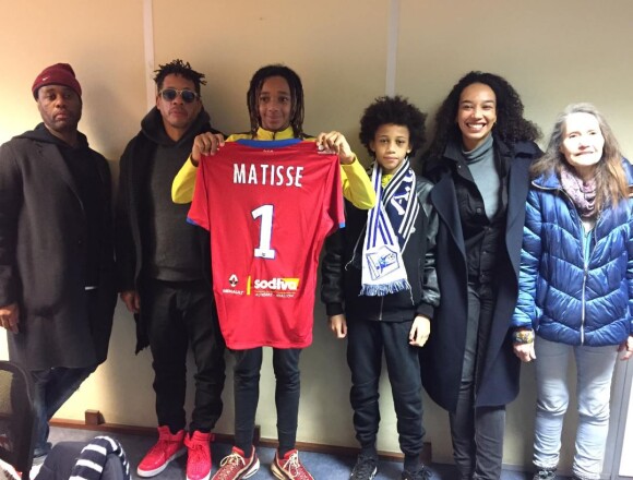 En février 2019, Matisse Morville s'est engagé avec l'AJ Auxerre. Son père JoeyStarr et sa maman Leïla Dixmier étaient tous les deux présents le jour de la signature du contrat.