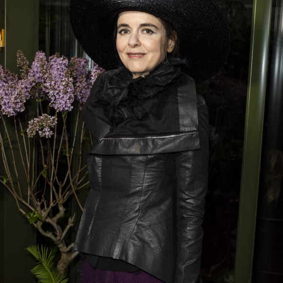 Amélie Nothomb lors de la 12ème édition du Prix de la Closerie des Lilas à Paris, France, le 16 avril 2019.  © Pierre Perusseau/Bestimage
