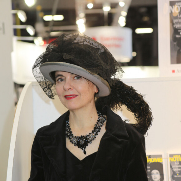 Amélie Nothomb - Salon du Livre 2019 à la Porte de Versailles à Paris du 15 au 18 mars 2019. © Jean-Claude Woestelandt / Bestimage
