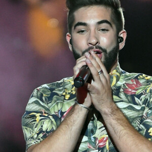 Exclusif - Kendji Girac - Enregistrement de l'émission "La Chanson de l'Année, Fête de la Musique" dans les arènes de Nîmes, le 20 juin 2015, présentée par Nikos Aliagas pour la chaîne de télévision TF1.