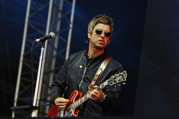 Noel Gallagher's High Flying Birds en concert au Lytham festival. Lytham St Annes, le 4 août 2016.