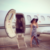 Paris Hilton a l'habitude de voyager en jet privé.