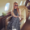 Paris Hilton a l'habitude de voyager en jet privé.
