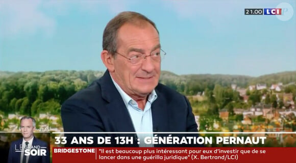 Jean-Pierre Pernaut, invité sur LCI.