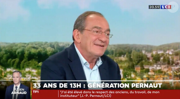 Jean-Pierre Pernaut, invité sur LCI le 17 septembre 2020.