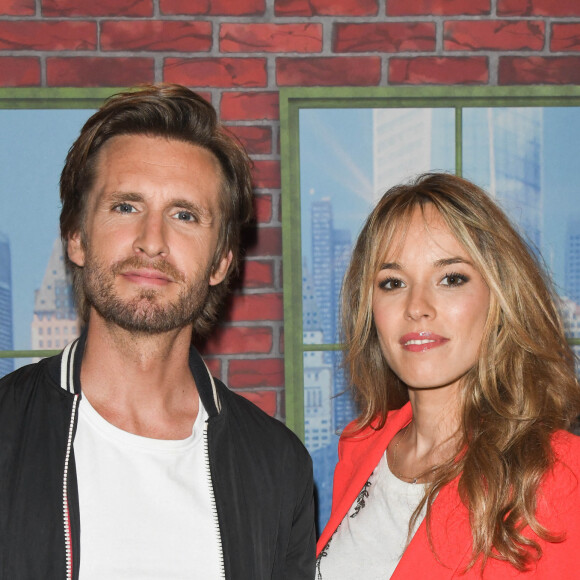 Philippe Lacheau et sa compagne Elodie Fontan à la première de "Comme des Bêtes 2" au cinéma Max Linder Panorama. Paris, le 19 juin 2019. © Guirec Coadic/Bestimage