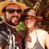 David Mora et Davina Vigné en vacances