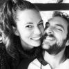 Davina Vigné et David Mora souriants sur Instagram, le 20 avril 2020