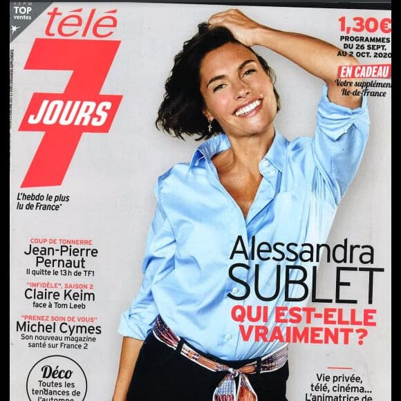 Couverture du magazine "Télé 7 jours" du 21 septembre 2020