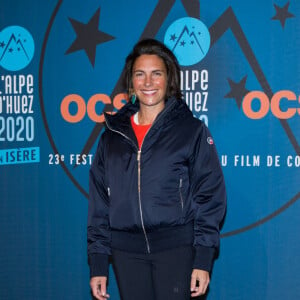 Alessandra Sublet au photocall du film "Divorce Club" lors de la 23ème édition du festival international du film de comédie l'Alpe d'Huez, le 17 janvier 2020. © Cyril Moreau/Bestimage 