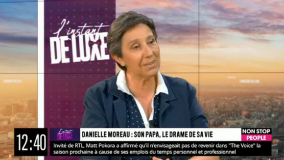 Danielle Moreau dans "L'Instant de Luxe" lundi 21 septembre 2020 évoque Cyril Hanouna - Non Stop People