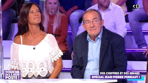 Jean-Pierre Pernaut et Nathalie Marquay dans "Touche pas à mon poste", sur C8