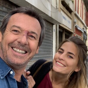 Jean-Luc Reichmann avec Solène Hébert, le 14 novembre 2019