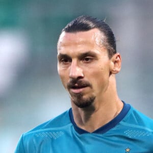 Zlatan Ibrahimovic lors du match AC Milan - Shamrock Rovers, le 17 septembre 2020.