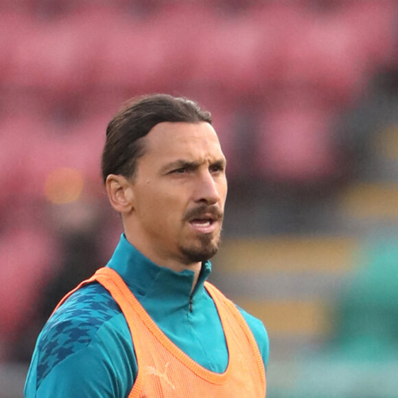 Zlatan Ibrahimovic lors du match AC Milan - Shamrock Rovers, le 17 septembre 2020.