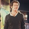 Joe Dassin sur un plateau de télévision - photo non datée.