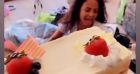 L'anniversaire surprise de Christina Milian le 26 septembre 2020.