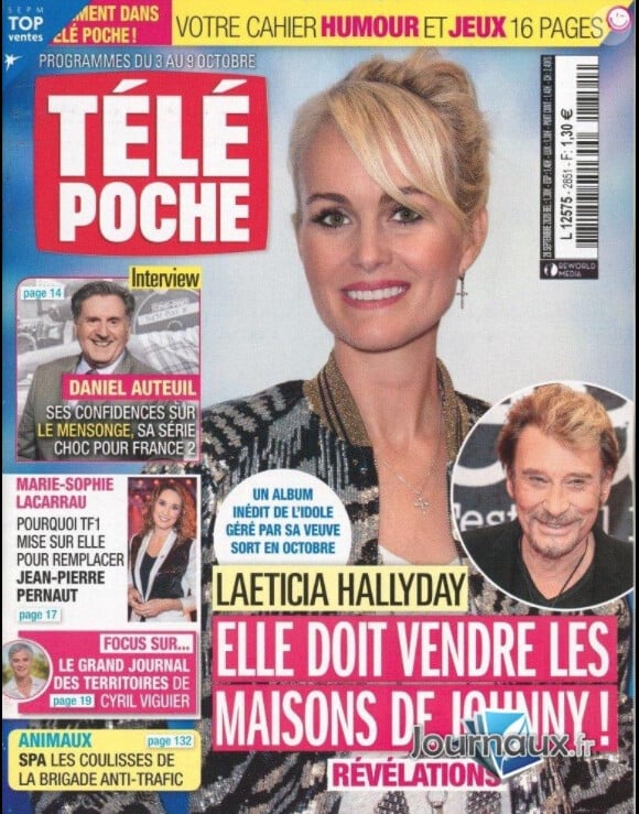 Retrouvez l'interview de Camille Raymond dans le magazine Télé Poche, n° 2851 du 28 septembre 2020.