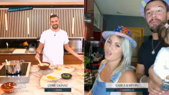 Carla Moreau et Kevin Guedj dans "Tous en cuisine"  - M6