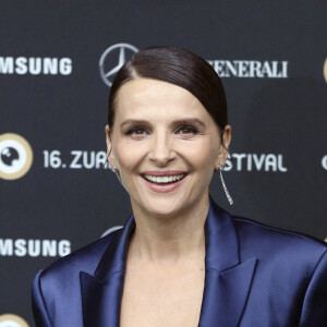 Juliette Binoche lors de la première du film "La bonne épouse" au festival du film de Zurich le 30 septembre 2020.