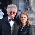 Nelson Monfort et sa femme Dominique arrivent au gala du 350ème anniversaire de l'Opéra Garnier à Paris, France, le 8 mai 2019. © Giancarlo Gorassini/Bestimage