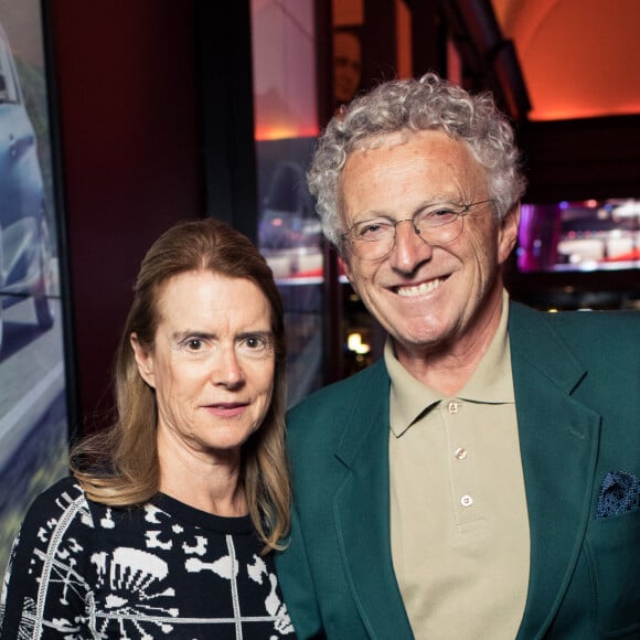 Exclusif - Nelson Monfort et sa femme Dominique - People au concert unique "Au cinéma" de Renaud Capuçon à l'Olympia à Paris le 14 octobre 2018. © Dominique Jacovides - Cyril Moreau/Bestimage