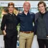 Mélanie Doutey, le réalisateur Raphaël Jacoulot et Jalil Lespert lors de l'avant-première du film "L'enfant rêvé" au cinéma UGC Les Halles à Paris le 1er octobre 2020.