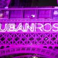 Lancement d'Octobre Rose avec l'illumination en rose de la Tour Eiffel à Paris. Le 1er octobre 2020. © JB Autissier / Panoramic / Bestimage