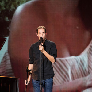 Exclusif - Grand Corps Malade (Fabien Marsaud) - Concert "Unis pour le Liban" à l'Olympia à Paris. Le 1er octobre 2020  © Da Silva-Moreau / Bestimage