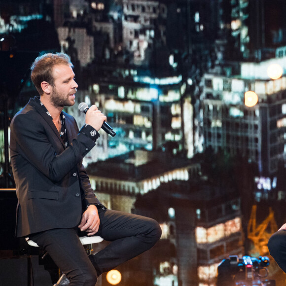 Exclusif - Cyril Mokaiesh et Bernard Lavilliers - Concert "Unis pour le Liban" à l'Olympia à Paris. Le 1er octobre 2020 © Da Silva-Moreau / Bestimage