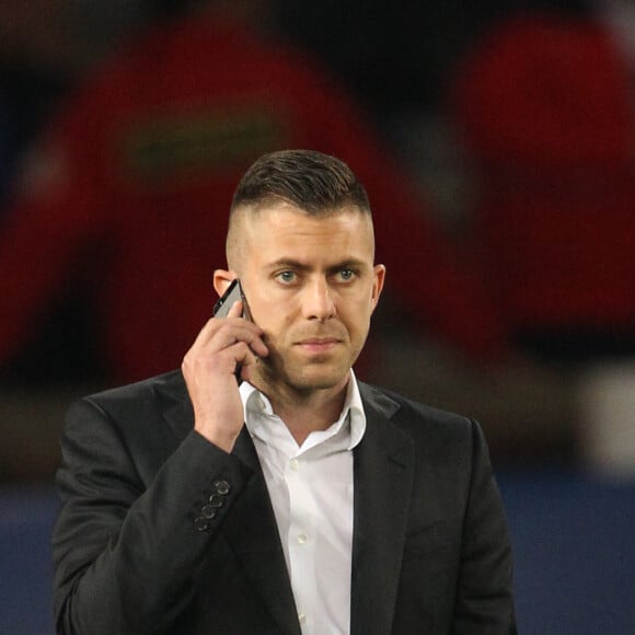 Jeremy Menez - Match de football PSG-Rennes au Parc des Princes le 7 mai 2014. Le PSG, champion de France malgré sa défaite 2-1 