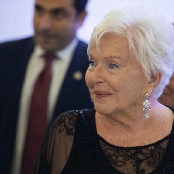 Line Renaud - Le président de la République française participe au dîner annuel du Conseil de Coordination des organisations Arméniennes de France (CCAF), à l'Hôtel du Collectionneur à Paris, France, le 29 janvier 2020. © Eliot Blondet/Pool/Bestimage 