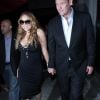 Archive - Mariah Carey et James Packer à la sortie du restaurant Craig à Beverly Hills, le 21 mai 2016.