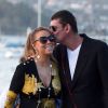 Exclusif - Prix spécial - Mariah Carey, son compagnon James Packer et ses enfants Moroccan et Monroe sont arrivés à Sydney en Australie, avant de rejoindre Lachlan Murdoch (fils de l'homme d'affaires australo-américain Rupert Murdoch) et sa femme Sarah sur leur voilier de luxe de 42,6 mètres (le Sarissa) sur le port de Sydney pour une fête du jour de l'an le 1er janvier 2016 .