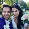Julie Ricci et Pierre-Jean Cabrières le jour de leur mariage, photo Instagram du 6 mai 2020