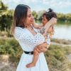 Cécilia Siharaj, révélée dans "Koh-Lanta", participe avec sa fille Sway (13 mois) à "Mamans et célèbres" sur TFX.