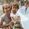 Cécilia Siharaj, révélée dans "Koh-Lanta", participe avec sa fille Sway (13 mois) à "Mamans et célèbres" sur TFX.