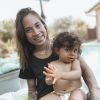 Cécilia Siharaj, révélée dans "Koh-Lanta", participe avec sa fille Sway (13 mois) à "Mamans et célèbres" sur TFX.