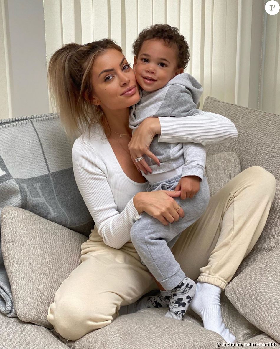 Mélanie Da Cruz et son fils Swan, photo Instagram du 26 septembre 2020
