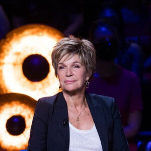 Exclusif - Véronique Jannot - Enregistrement de l'émission "La boîte à Secrets 5" à Paris, qui sera diffusée le 9 octobre sur France 3. Le 21 septembre 2020 © Tiziano Da Silva / Bestimage 